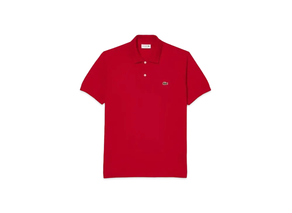 LACOSTE L.12.12 Short Sleep Polo Shirt "Red"