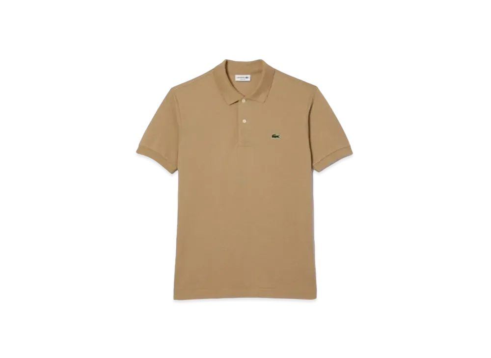 LACOSTE L.12.12 Short Sleep Polo Shirt "Beige"