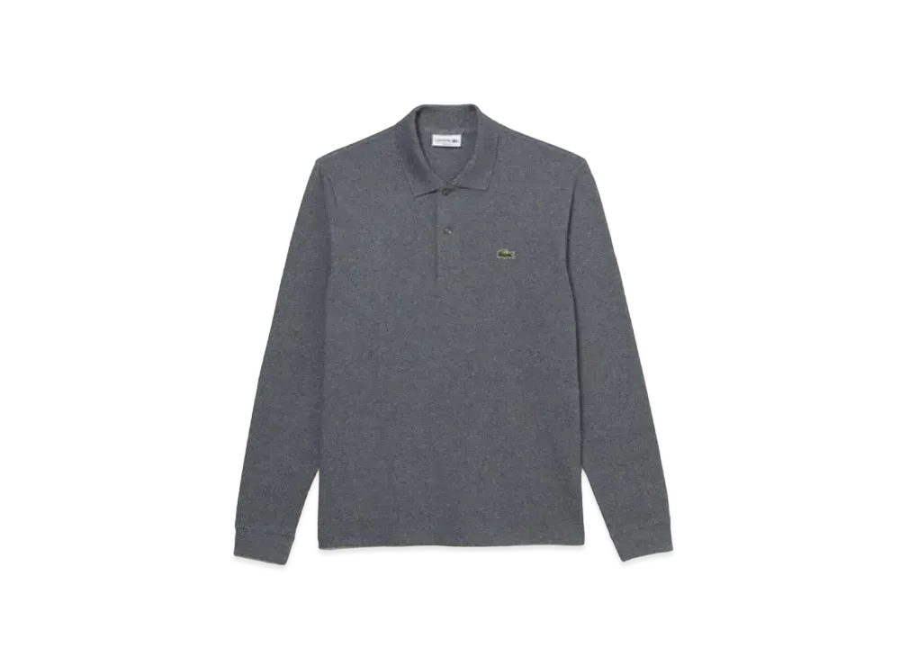 LACOSTE Long Sleep Color Polo Shirt L1313 "Mix Grey"