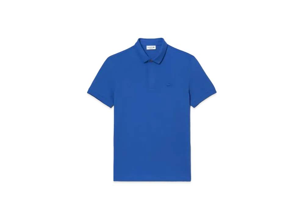 LACOSTE Regular Fit Stretch Paris Polo Shirt "Blue"