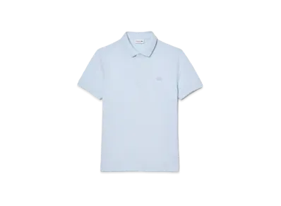 LACOSTE Regular Fit Stretch Paris Polo Shirt "Light Blue"