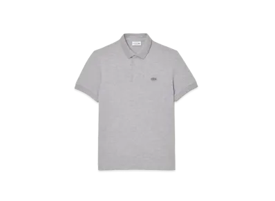 LACOSTE Regular Fit Stretch Paris Polo Shirt "Grey"