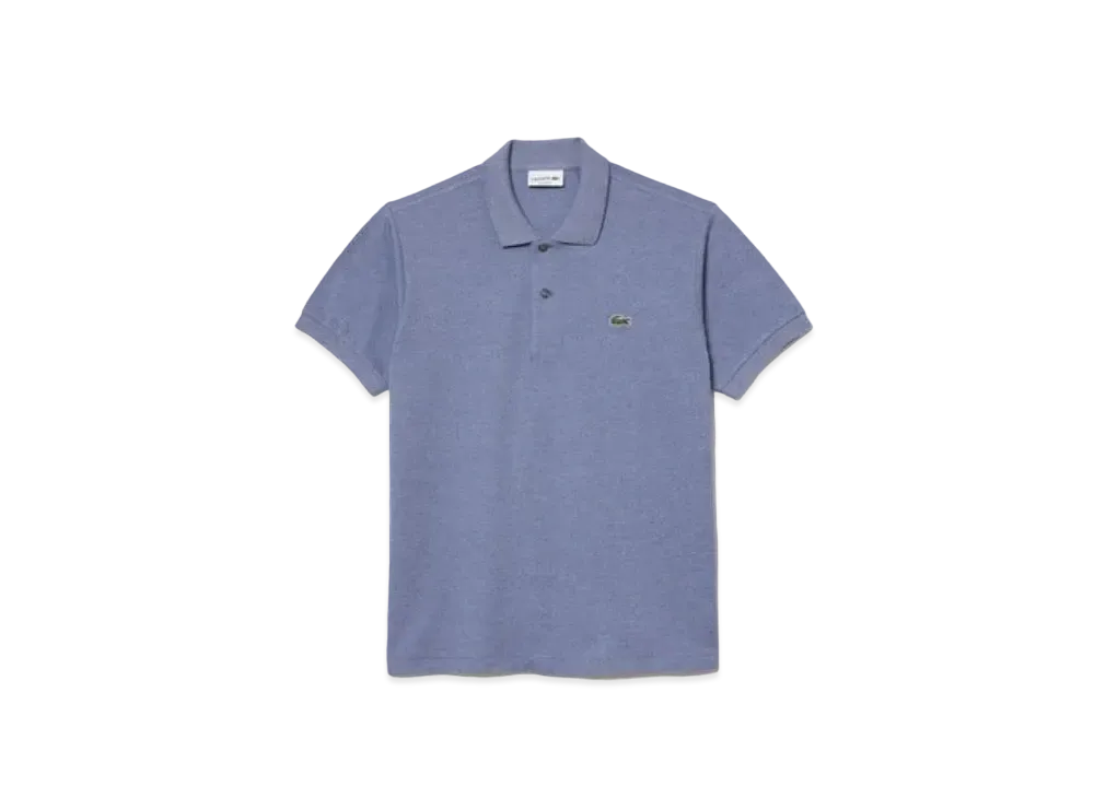 LACOSTE L.12.64 Short Sleep Polo Shirt "Light Indigo"