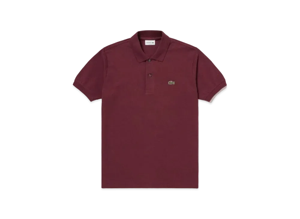 LACOSTE L.12.64 Short Sleep Polo Shirt "Bordeaux"