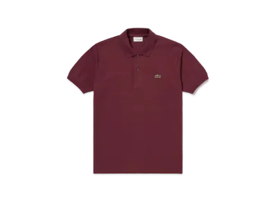 LACOSTE L.12.64 Short Sleep Polo Shirt "Bordeaux"