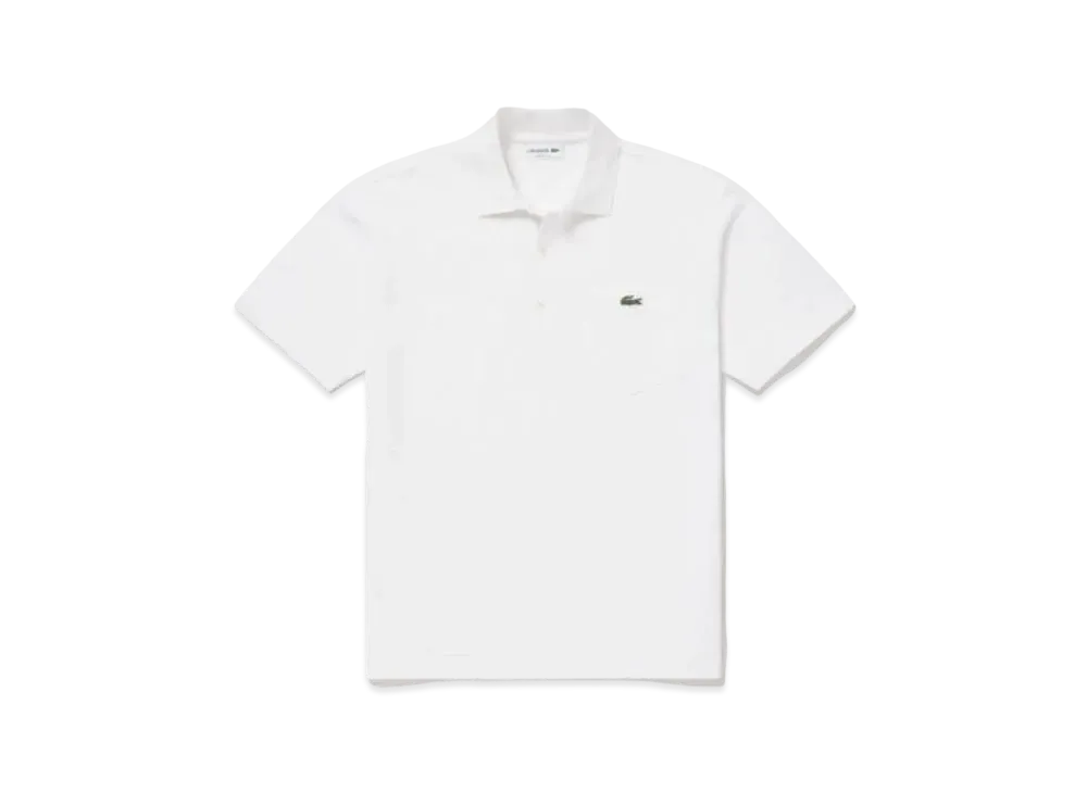 LACOSTE 80s Revival Pocket Polo Shirt "White"