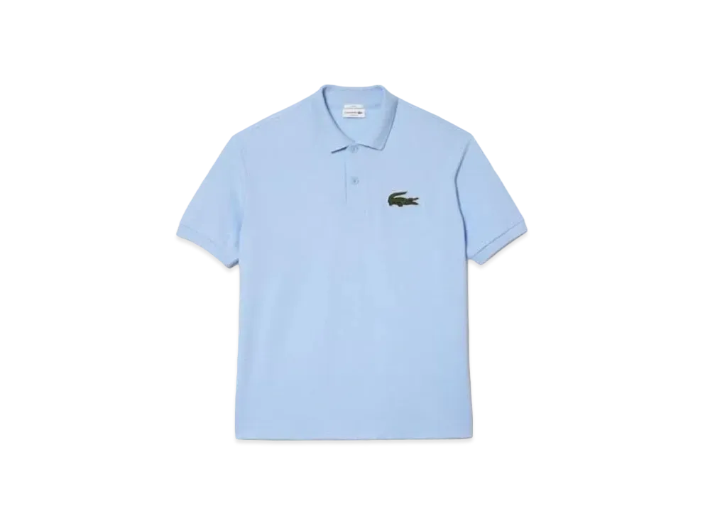 LACOSTE Loose Fit Cotton Pique Polo Shirt 