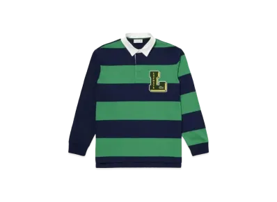 LACOSTE Crazy Pattern Lager Polo Shirt "Green"