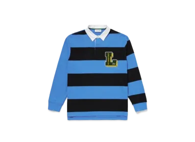 LACOSTE Crazy Pattern Lager Polo Shirt "Blue"