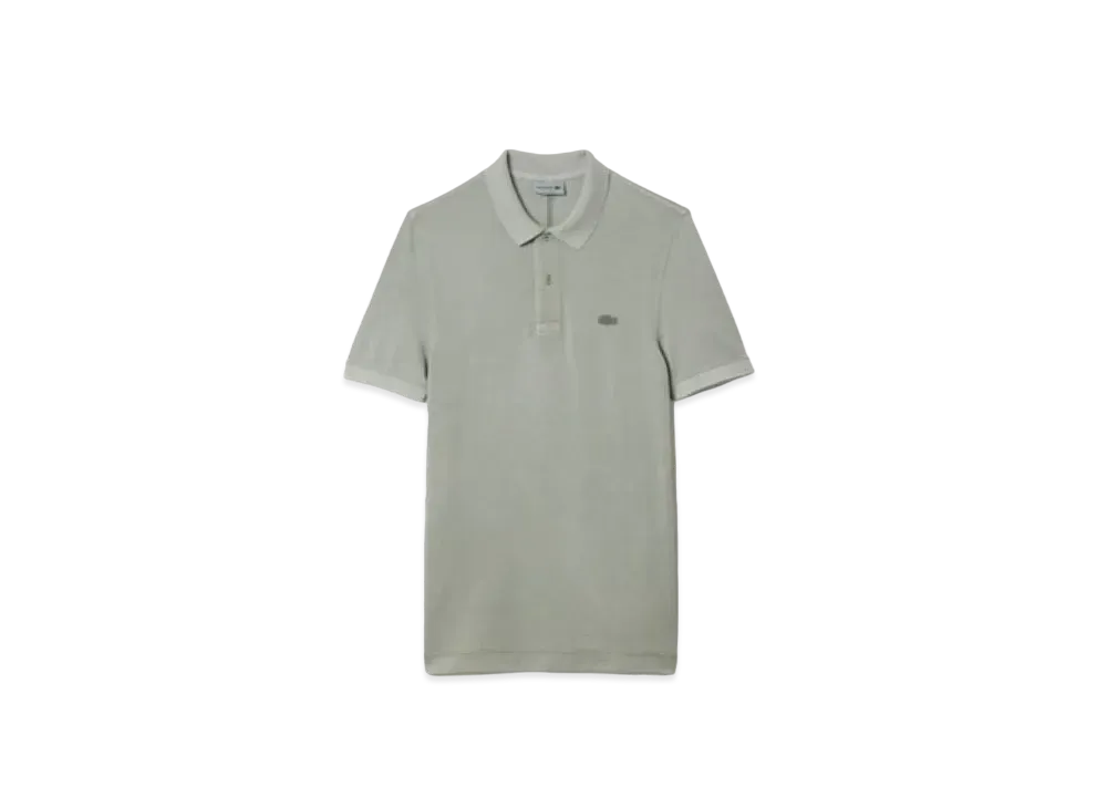 LACOSTE Eco Dai Polo Shirt "Light Grey"