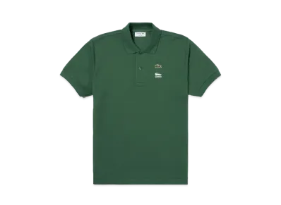 LACOSTE x ONE PIECE Crocodile Logo Embroidered L.12.12 Polo Shirt "Green"