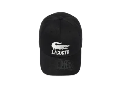 LACOSTE x ONE PIECE Crocodile Logo Cap "Black"