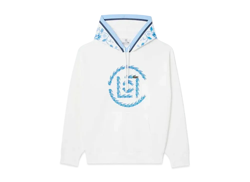 LACOSTE x CLOT Loose Fit Hoodie "White"