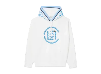 LACOSTE x CLOT Loose Fit Hoodie "White"