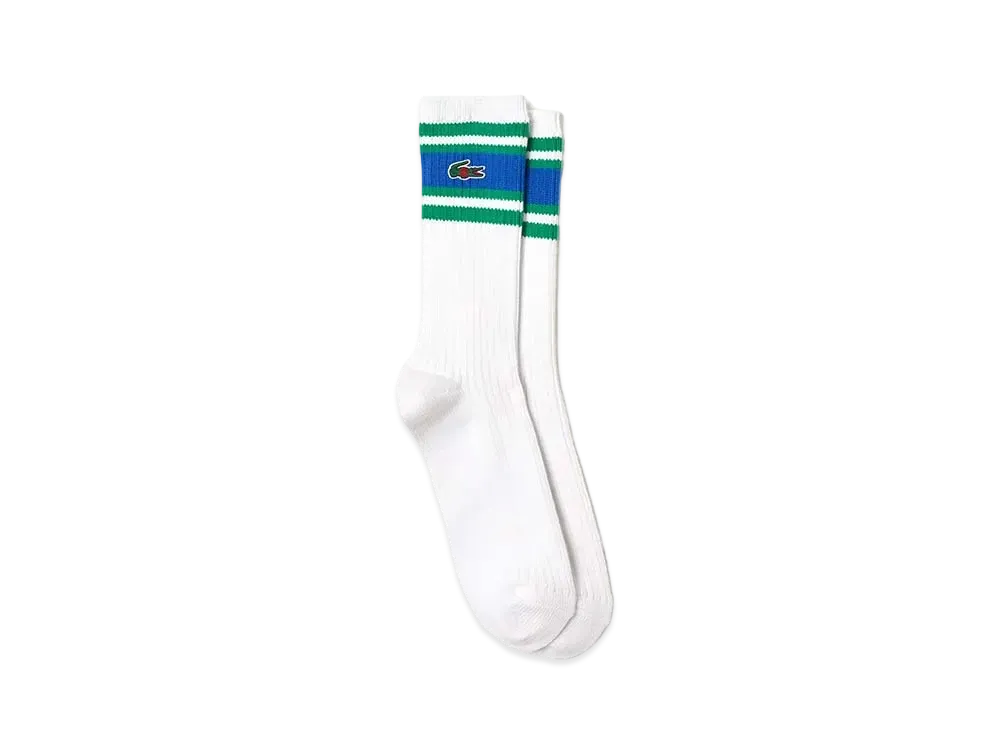 LACOSTE x CLOT Crocodile Socks "White"