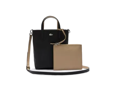 LACOSTE Anna Reversible Vertical Tote "Beige"