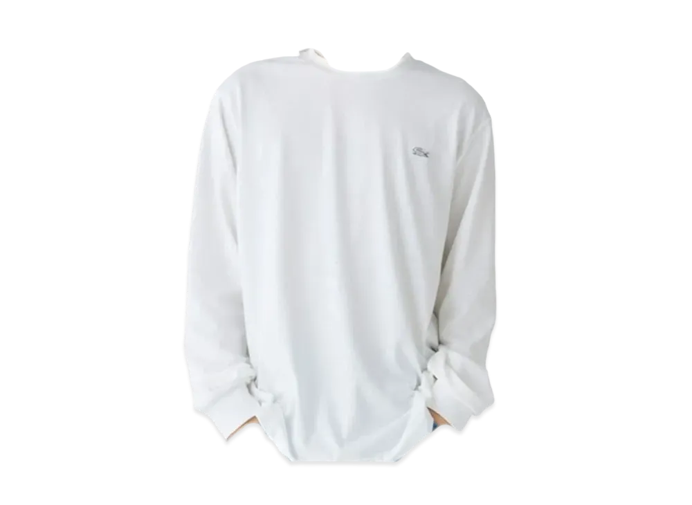LACOSTE Basic Long Sleeve T-Shirt "White"
