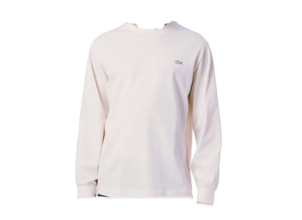 LACOSTE Basic Long Sleeve T-Shirt "Off White"