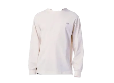 LACOSTE Basic Long Sleeve T-Shirt "Off White"