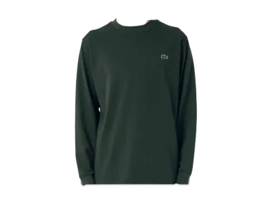 LACOSTE Basic Long Sleeve T-Shirt "Dark Green"