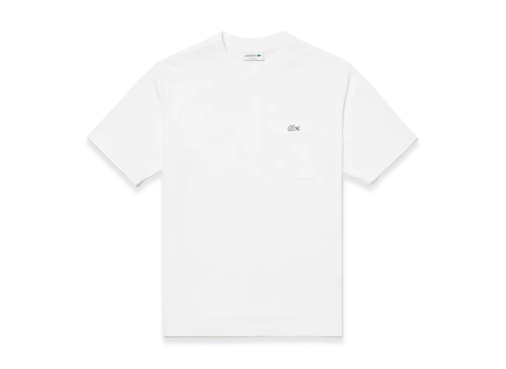 LACOSTE Pocket S/S Tee "White"
