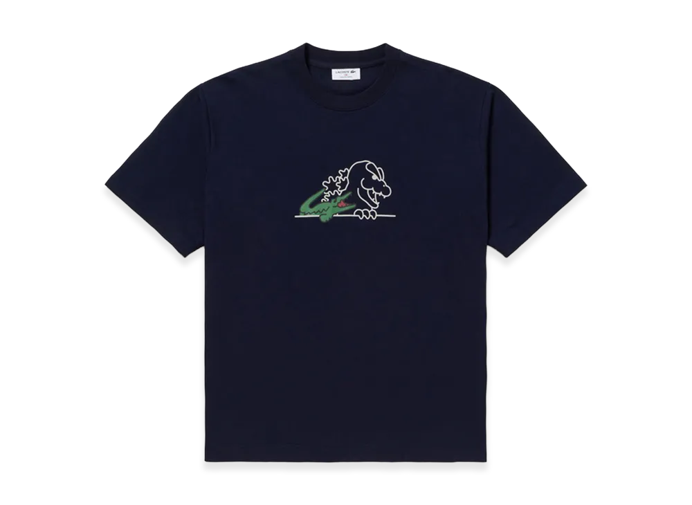 LACOSTE x Godzilla 2.0 Godzilla Head Tee 