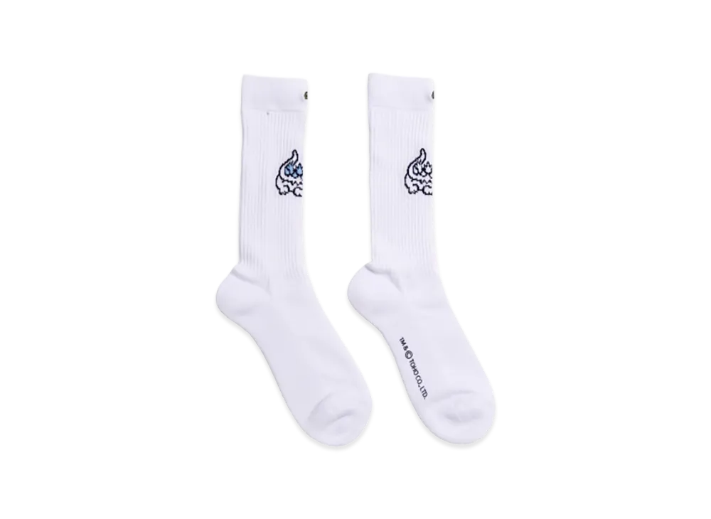 LACOSTE x Godzilla 2.0 Socks "White"