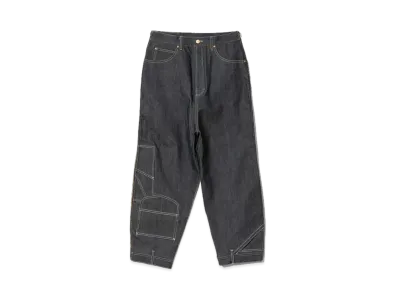 Lee x beautiful people Double-End Denim Riders-Painter Pants "Indigo"