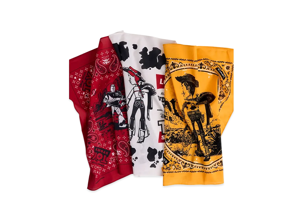 小物 LEVI'S x Toy Story 3-Pack Bandana Levi's® X Toy Story 3pk Bandana - Multi-color | Levi's® US