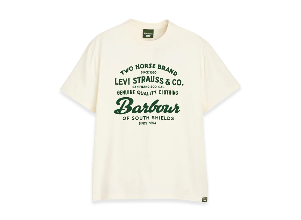 LEVI'S x Barbour Graphic Tee "Natural"