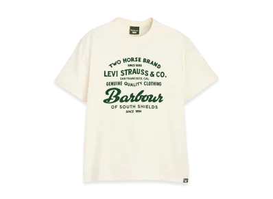 LEVI'S x Barbour Graphic Tee "Natural"