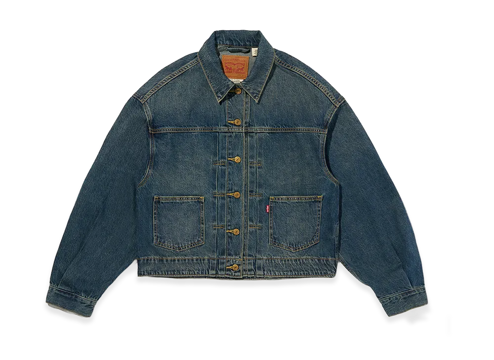 LEVI'S Soft Grunge Type II Balloon Sleeves "Indigo"