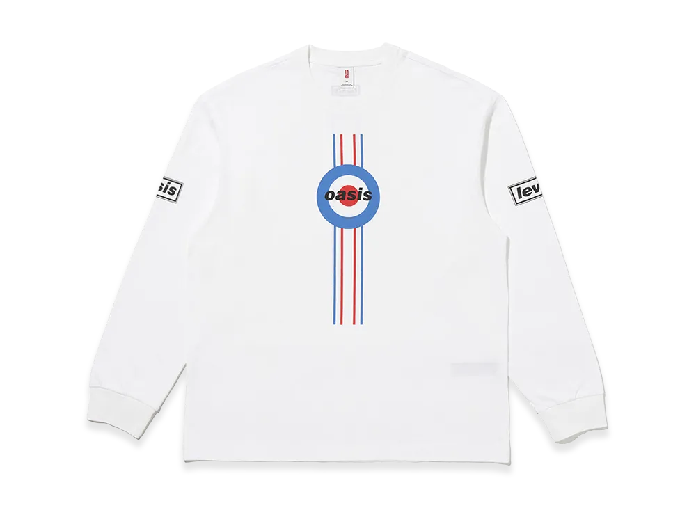 LEVI'S x Oasis Mod L/S Band Tee "White"