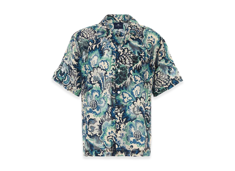 LEVI'S Printed Jersey Camp Short Sleeve Shirt "Multicolor"
