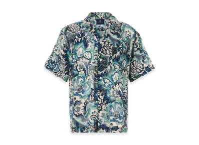 LEVI'S Printed Jersey Camp Short Sleeve Shirt "Multicolor"