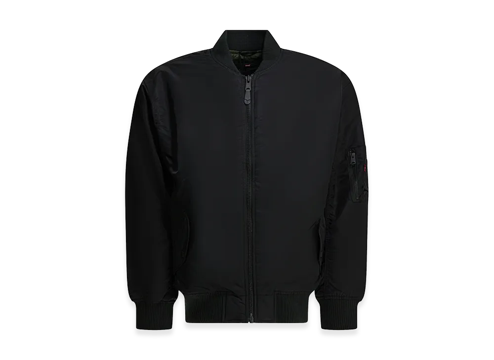 LEVI'S Long-Sleeved Bomber Jacket "Black"