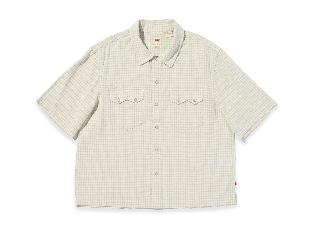 LEVI'S Short Sleeve Shirt "White"