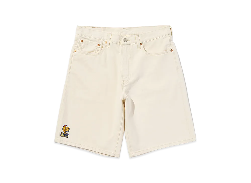 LEVI'S Soccer Collection France 478 Baggy Shorts "White"