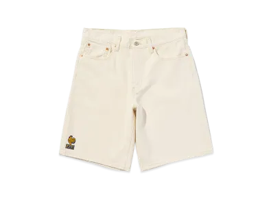 LEVI'S Soccer Collection France 478 Baggy Shorts "White"