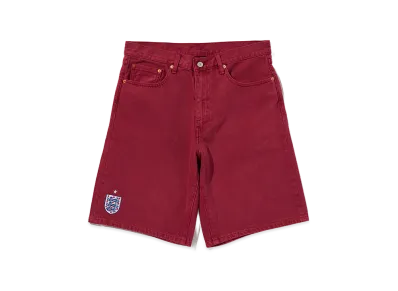 LEVI'S Soccer Collection England 478 Baggy Shorts "Red"