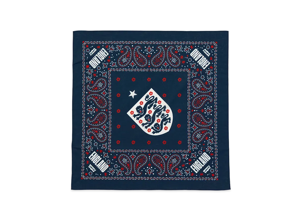 LEVI'S Soccer Collection England Bandana "Navy"