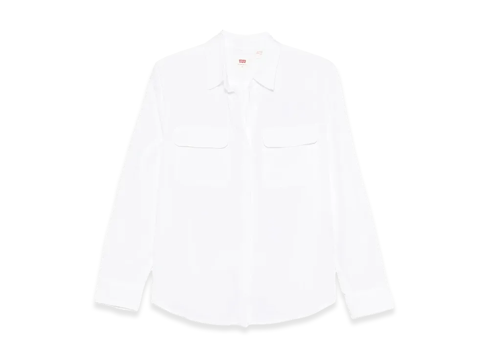 LEVI'S Women's Elaine Utility Shirt "White"