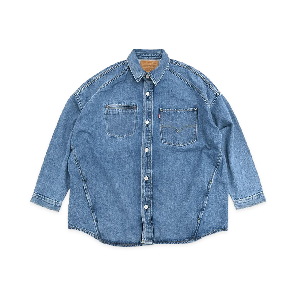 Levi’s Twist Shirt JKT Lets Do The Twist "Light Indigo"
