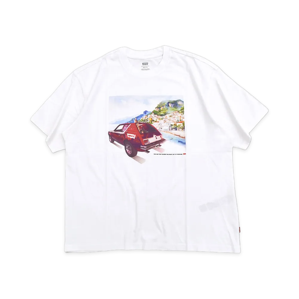 Levi’s Coastal Creative Denim Gremlin GR Boxy S/S Tee "White"