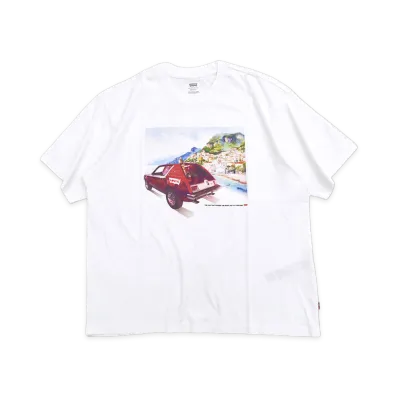 Levi’s Coastal Creative Denim Gremlin GR Boxy S/S Tee "White"