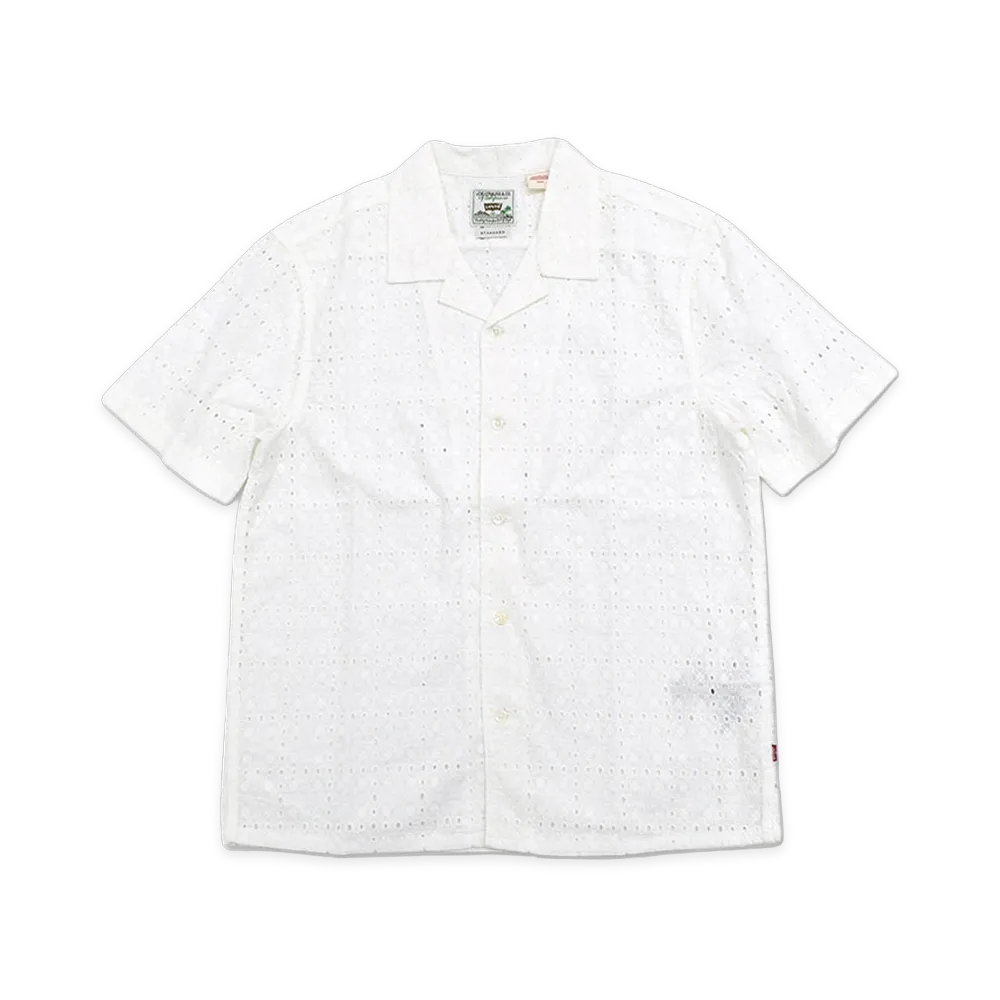 Levi’s Sunset Camp Standard Fit S/S Shirt "White"