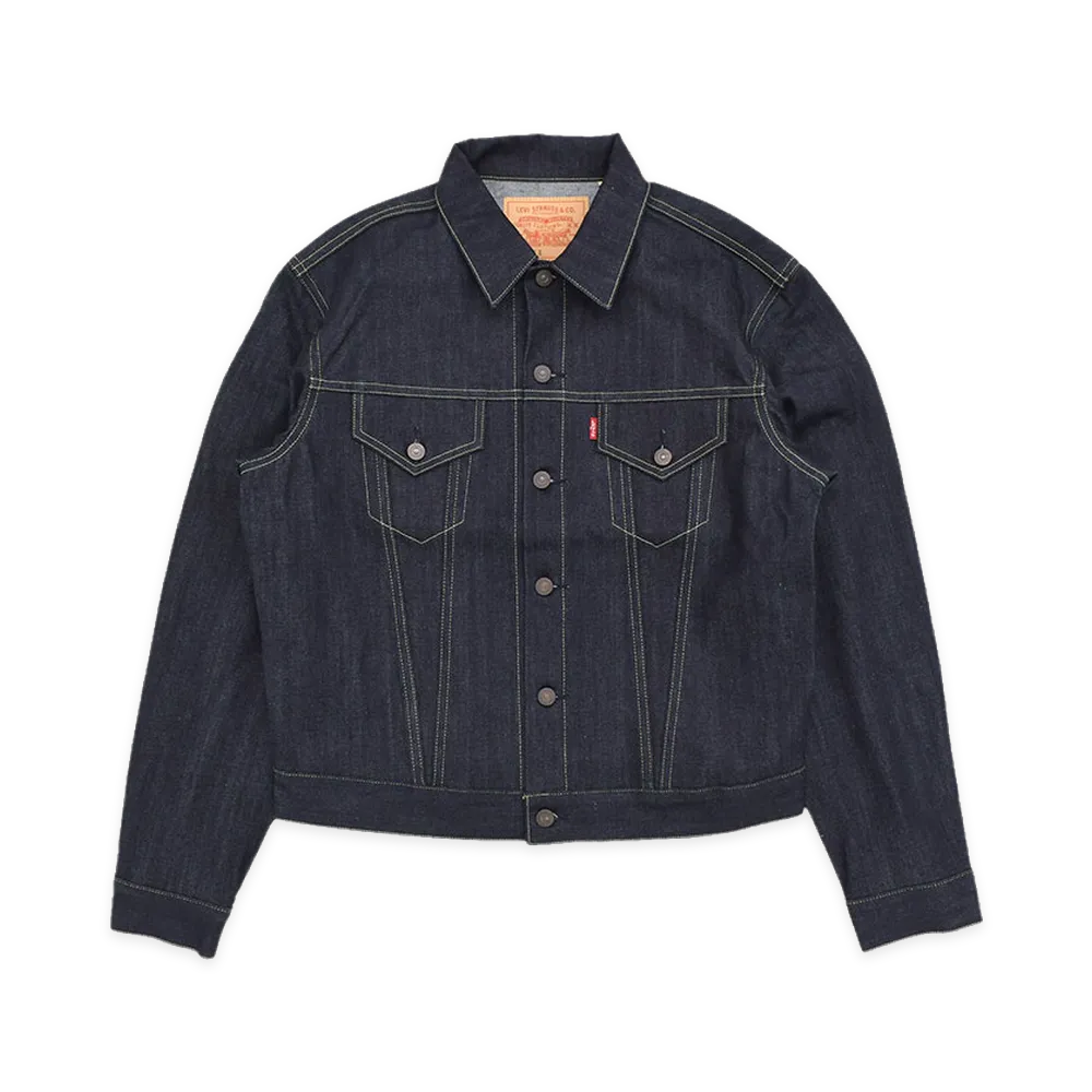 Levi’s 1961 Type Iii Trucker JKT Organic Rigid Made In Japan "Dark Indigo"