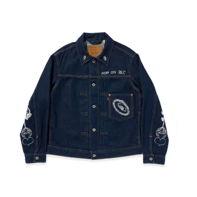 Levi’s x CPD HOOME Type I Trucker Jacket Selvedge "Dark Indigo Blue"