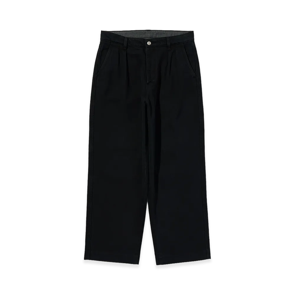 Levi's Premium Black Baggy Denim Slacks "Black"