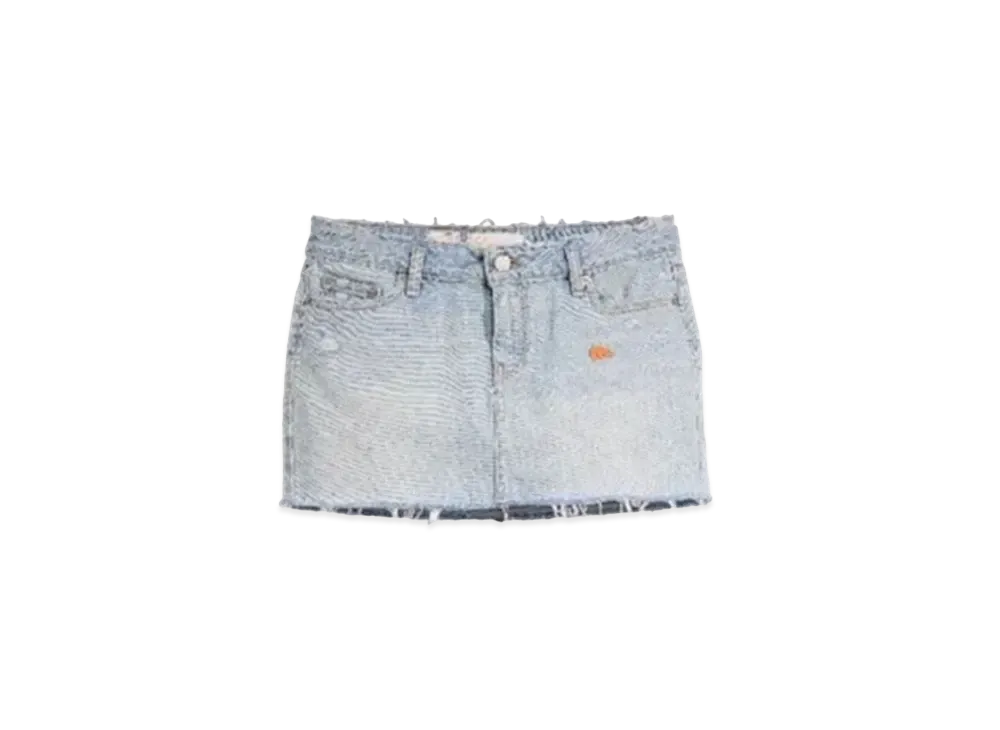 LEVI'S x ERL Mini Skirt "Light Wash"